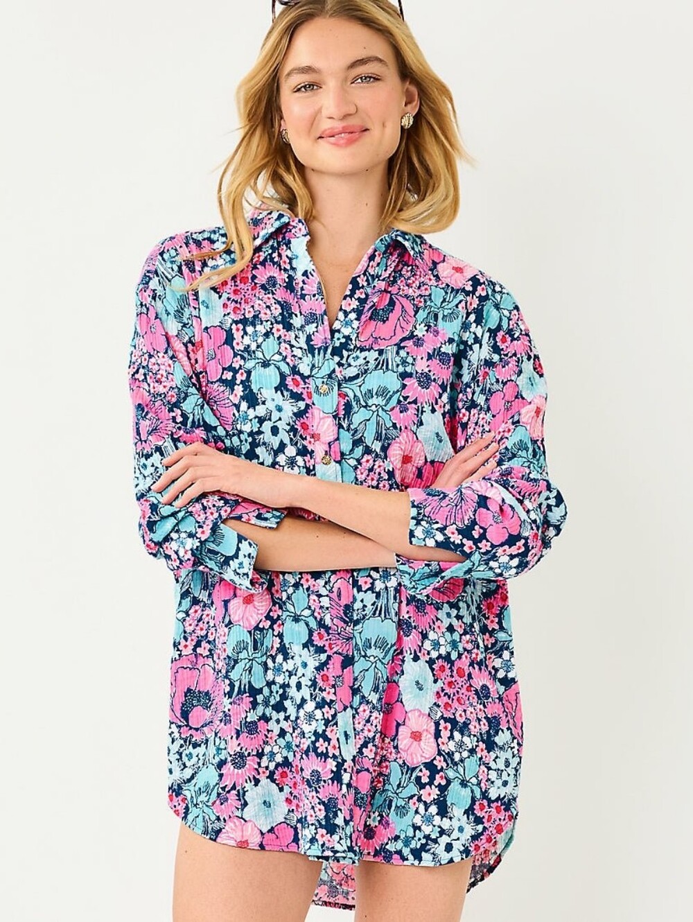 🌴 NWT Lilly Pulitzer Kwitney Cover-Up - In All Her Glory